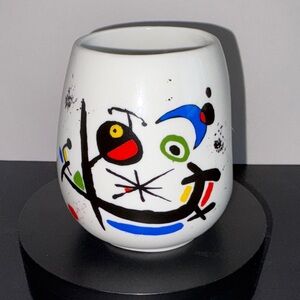 Joan Miro Abstract Mug TMT SL Espana Spanish Ceramics MCM